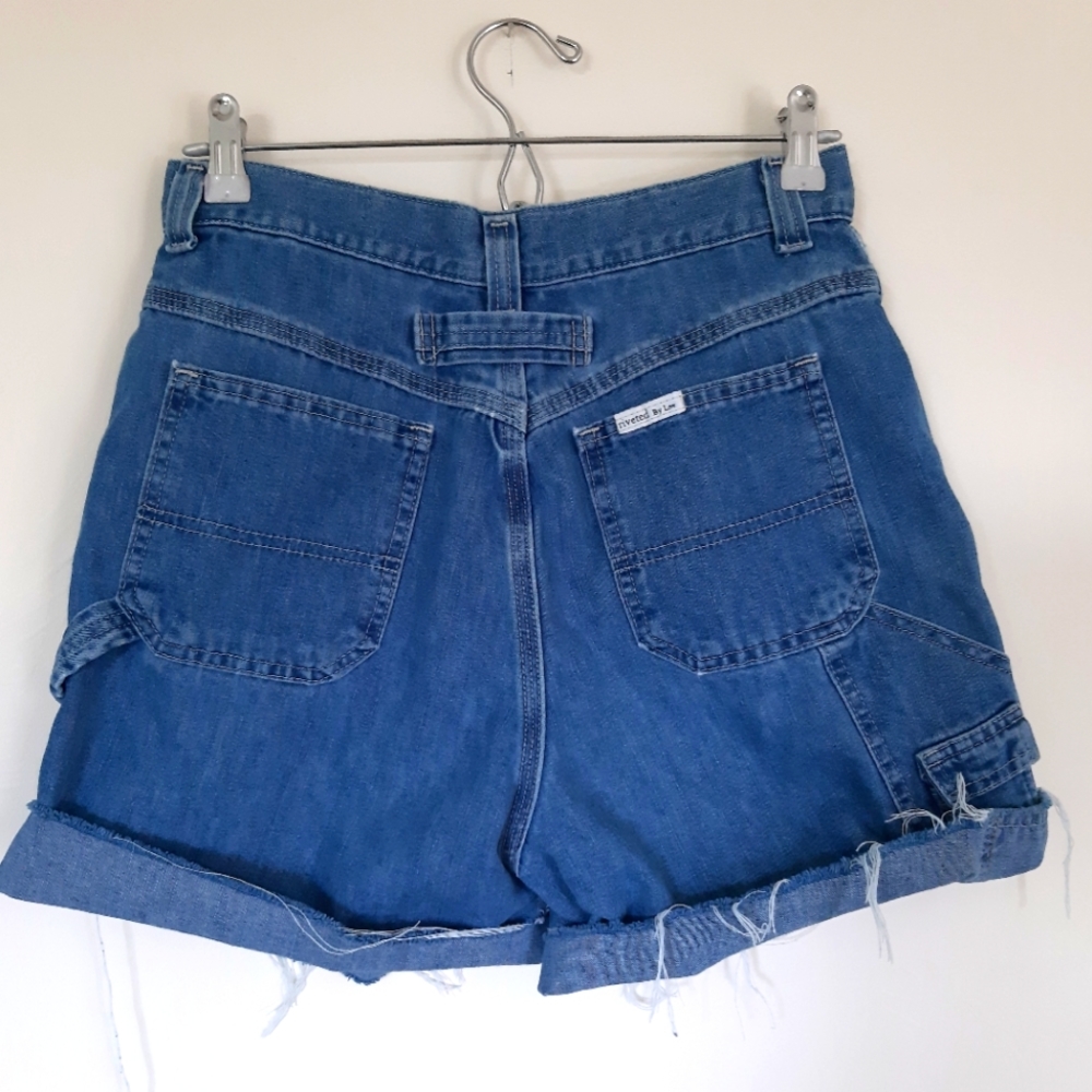 Vintage High Waist Cargo Shorts by Lee